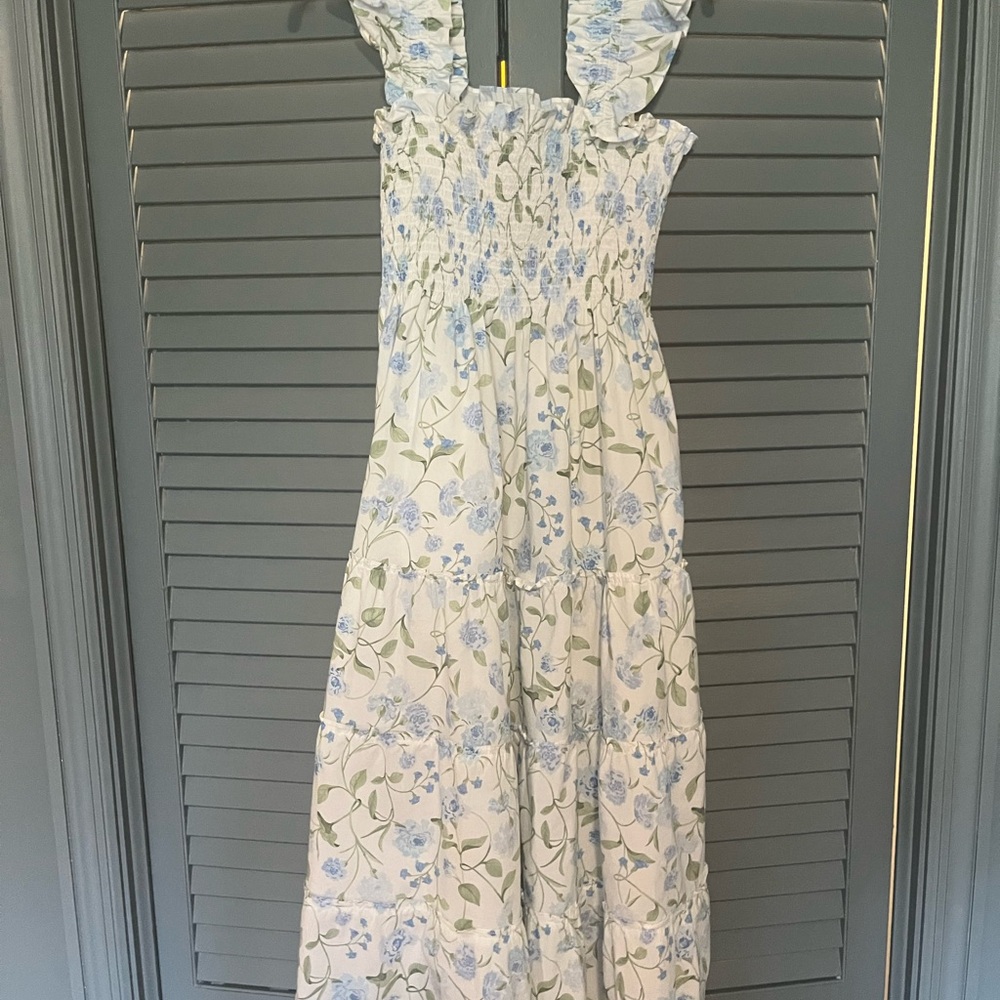 The Ellie Nap Dress by Hill House in Blue